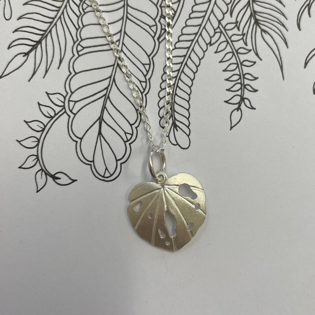 Sterling Silver Kawakawa Pendant