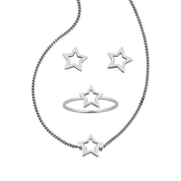 KAREN WALKER - Sterling Silver Mini Star Gift Set