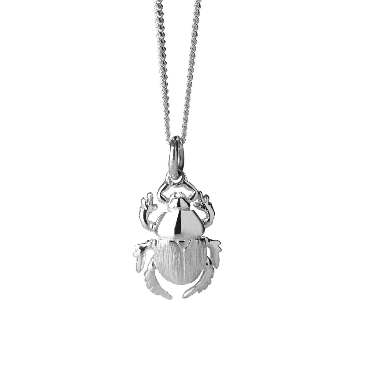 Karen Walker - Sterling Silver Beetle Necklace