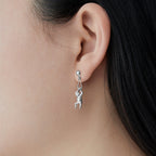 Karen Walker - Sterling Silver Orangutan Earrings