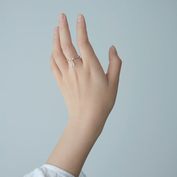 Karen Walker - Sterling Silver Bamboo Ring