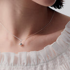 KAREN WALKER - Sterling Silver Garlic Necklace
