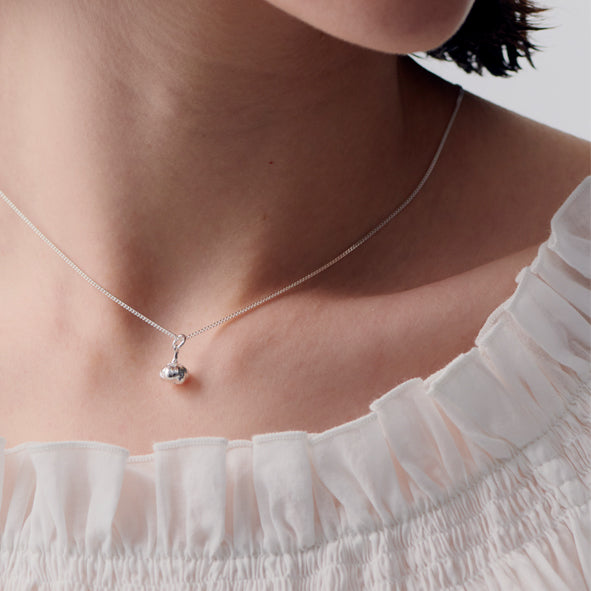 KAREN WALKER - Sterling Silver Garlic Necklace