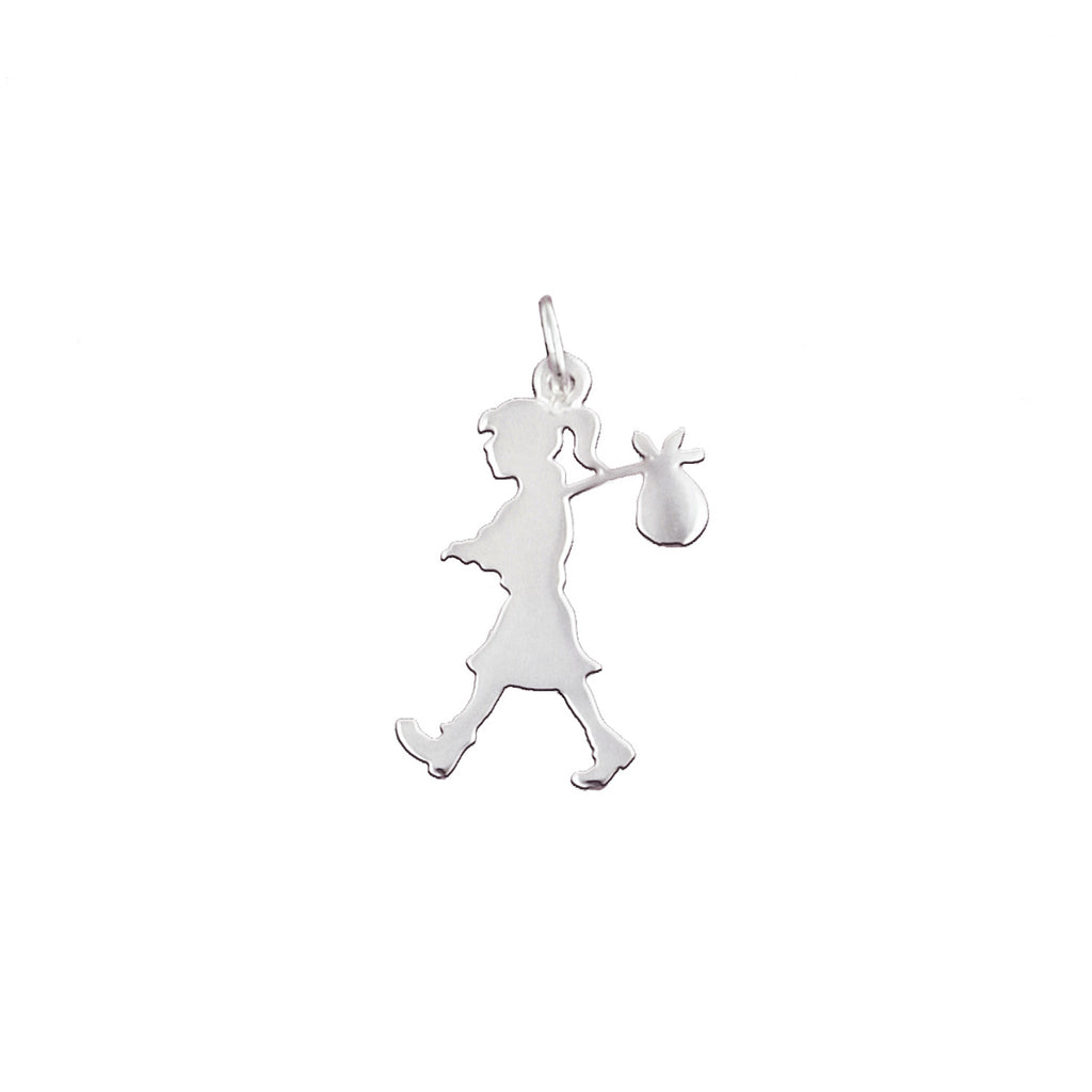 KAREN WALKER - Large Runaway Girl Charm