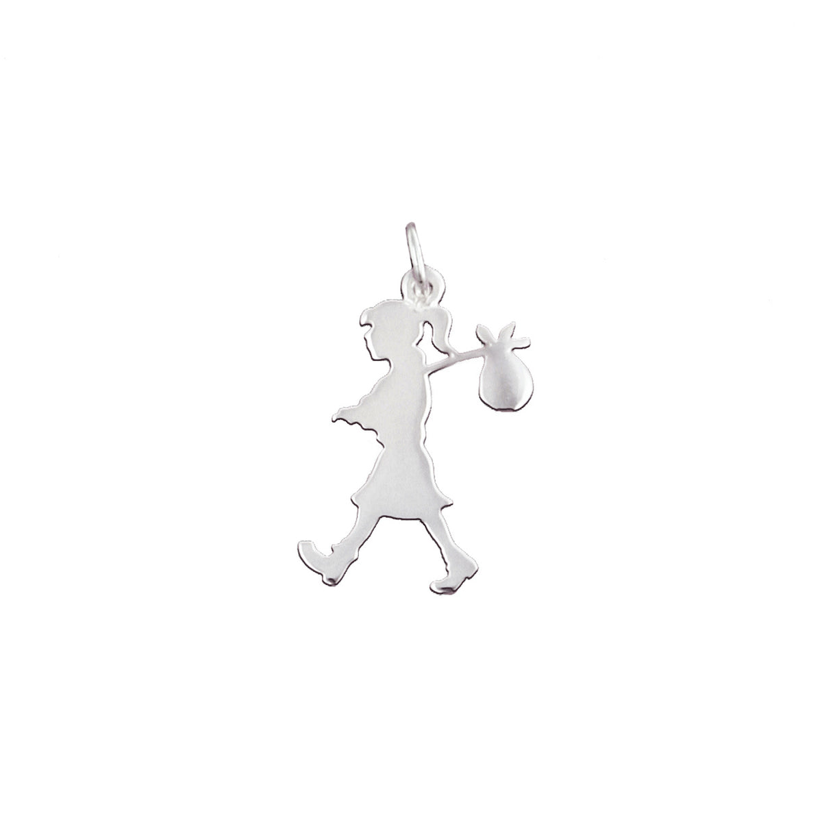 KAREN WALKER - Large Runaway Girl Charm