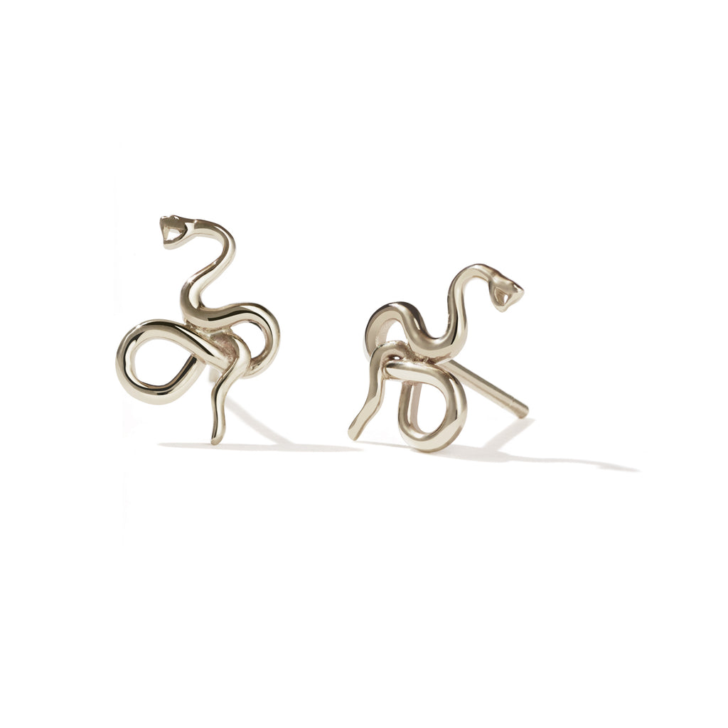 MEADOWLARK - Sterling Silver Medusa Stud Earrings