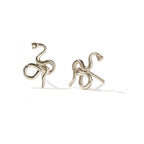 MEADOWLARK - Sterling Silver Medusa Stud Earrings