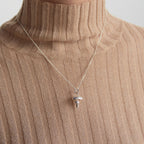 Karen Walker - Sterling Silver Mushroom Necklace