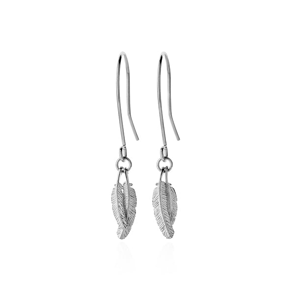 Boh Runga - Sterling Silver Mini Duo Miro Miro Earrings