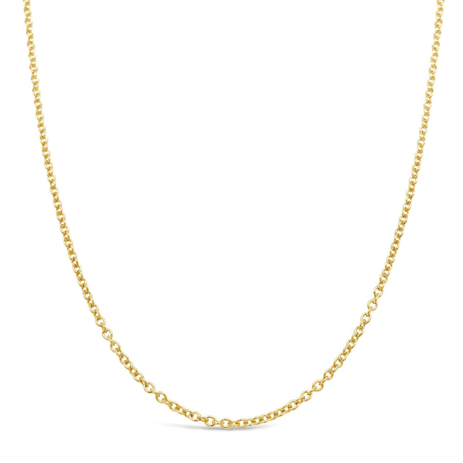 9ct Yellow Gold 'RCA40' Round Cable Chain
