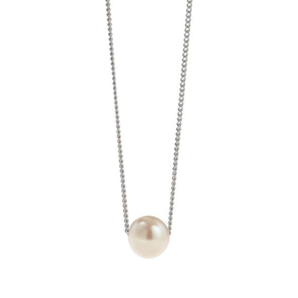 MEADOWLARK - Sterling Silver Selene Pearl Necklace