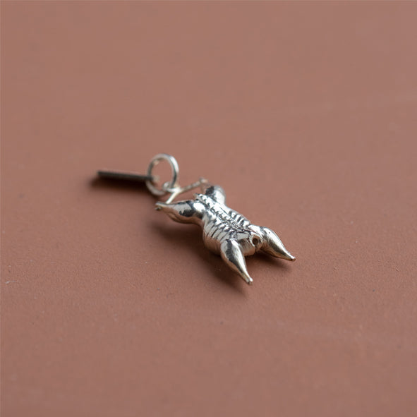 CHARM OF FARMING - STERLING SILVER SHEEP CARCASS CHARM