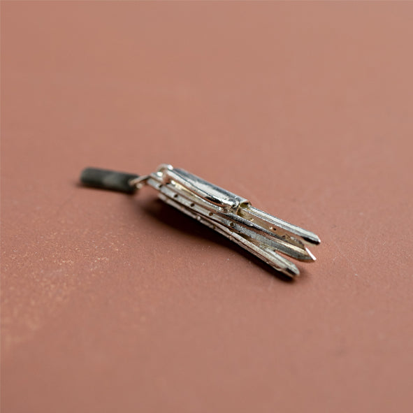 CHARM OF FARMING - STERLING SILVER STANDARD RAMMER CHARM