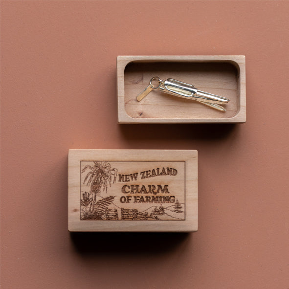 CHARM OF FARMING - STERLING SILVER STANDARD RAMMER CHARM