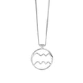 KAREN WALKER - STERLING SILVER AQUARIUS NECKLACE