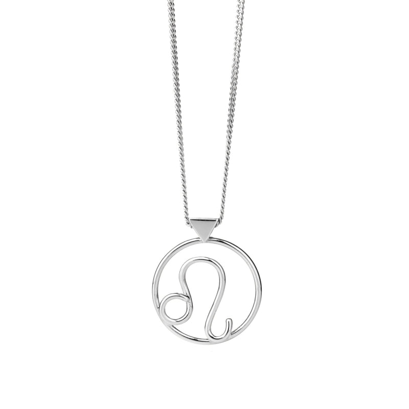 KAREN WALKER - STERLING SILVER LEO NECKLACE