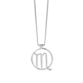 KAREN WALKER - STERLING SILVER SCORPIO NECKLACE