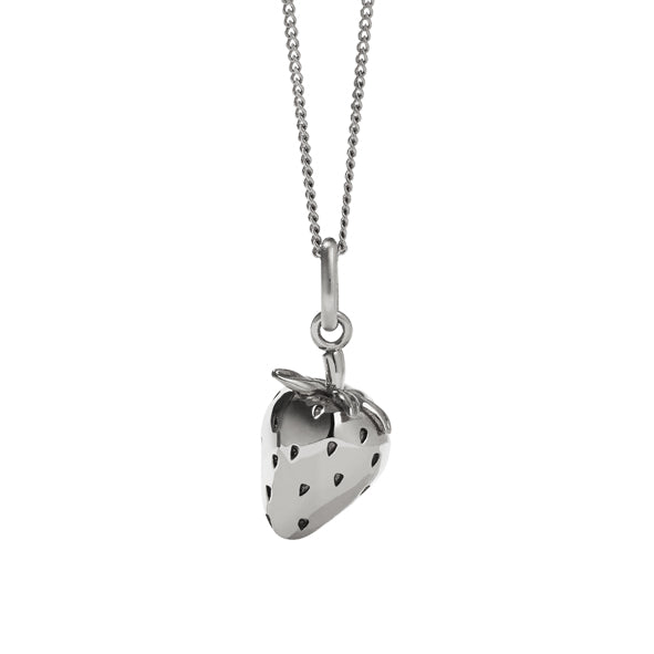 Meadowlark - Sterling Silver mini Camille charm necklace